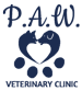 P.A.W. Veterinary Clinic Logo